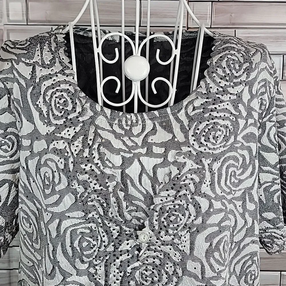 Chances R short sleeved blouse Size M - Picture 2 of 11
